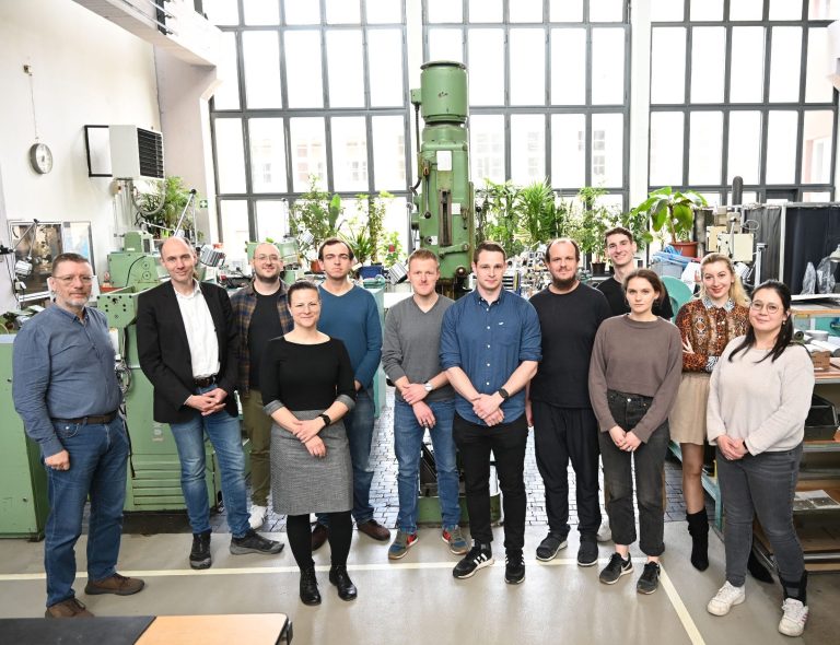 Gruppenbild des Oshop- Projektteams