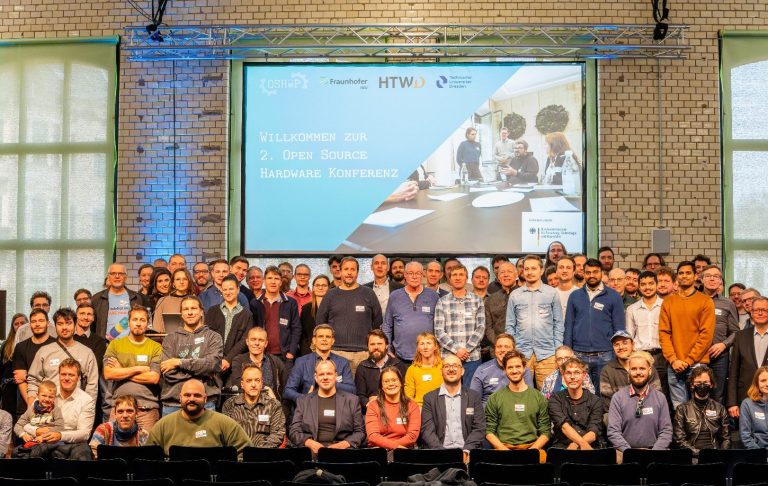 Gruppenbild der 2. Open Source Hardware Konferenz