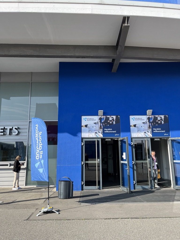 Eingang Messe Chemnitz zur All About Automation